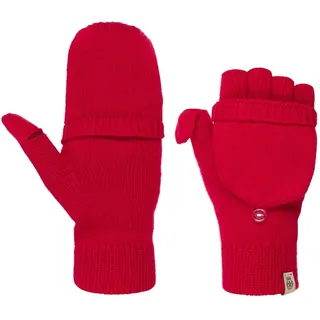 Roeckl Strickhandschuhe Fingerlose Handschuhe Merino Braun