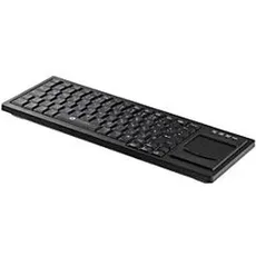 CleanType Xtra Touch WL - Tastatur - mit Touchpad - kabellos - 2.4 GHz - QWERTZ