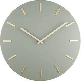 Karlsson – Wanduhr-Charm – Dschungelgrün - Grün