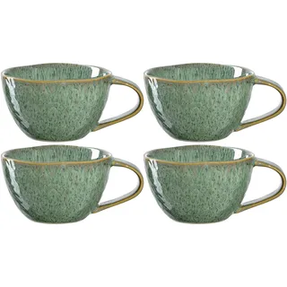 LEONARDO Kaffeetasse 0,29 l Grün 4 St.
