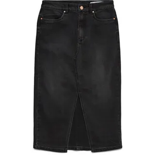 VERO MODA Female Jeansrock VMVERI Hohe Taille Langer Rock | Denim skirt