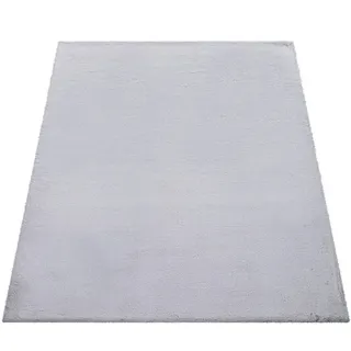 Paco Home Fellteppich »Rabbit 780«, rechteckig, Kunstfell, Kaninchenfell-Haptik, ein echter Kuschelteppich, Uni-Farben