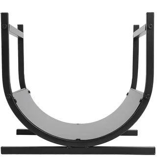 Dioche Kaminholzhalter, große Kapazität, Kaminholzständer, Kaminholzständer, Kaminholzkorb, Kaminholzregal, aus Eisen, für Innen und Außen