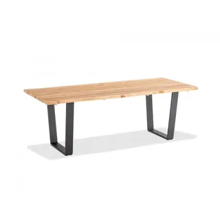 Niehoff Solid Gartentisch 280 x 95 x 76 cm Grau