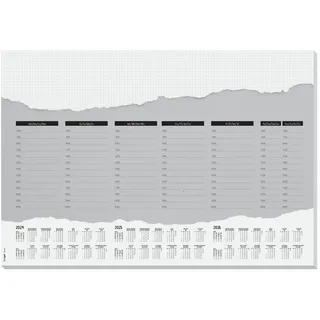Sigel HO305 Schreibunterlage 3-Jahreskalender Weiß (B x H) 595 mm x 410 mm
