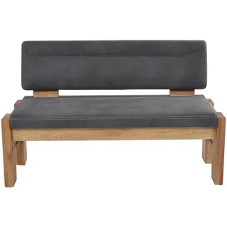 K+W Komfort & Wohnen Polsterbank grau 181 x 90 x 63 cm