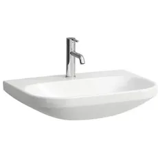 Laufen Lua Waschtisch, 1 Hahnloch, ohne Überlauf, 650x460mm, H811086, Farbe: Bahamabeige