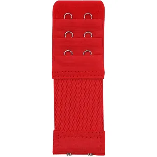 Trimming Shop Elastisches BH-Verlängerungsset für Frauen - Weiche und bequeme Trägerverlängerung mit Optionen von 3 x 2 Reihen Haken, verstellbare Schwangerschafts-BH-Bandverlängerungen für enge BHs