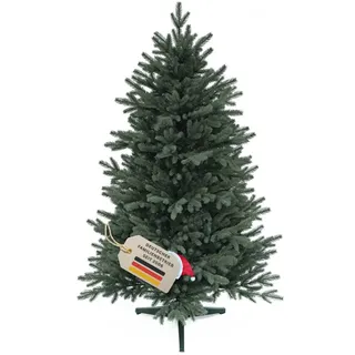 RS Trade Künstlicher Weihnachtsbaum HXT 1418 Nordmann 120 cm aus 100% Spritzguss mit Metallständer, künstliche Nordmanntanne, Christbaum, Kunsttannenbaum, schwer entflammbar, für Allergiker geeignet
