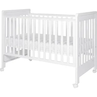Treppy Dreamy Plus 2, Babybett, Holz, Weiß - Weiß
