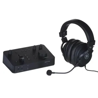 Yamaha ZG01 Pack – Mit dem ZG01 Game Streaming Audiomixer und dem YH-G01 Studio Quality Headset – Für Windows, Mac, iOS und Android