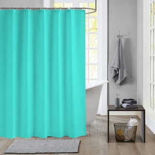 meioro Solide Farbe Duschvorhänge,Wasserdicht PEVA Duschvorhang mit Duschvorhangringen,wasserdichte und Schimmelresistent Badvorhang Shower Curtains Badezimmer Badewannen(Breite 180cm x Höhe 220cm)