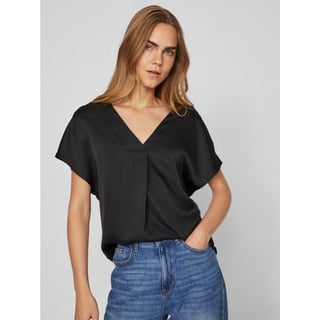 VILA Shirt Top Oberteil in Schwarz | 34