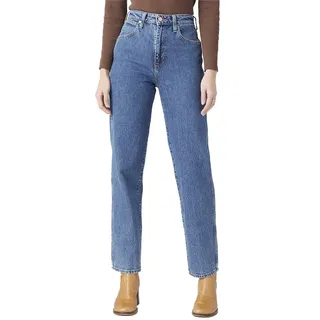 Wrangler Mom Straight Jeans - Winter Hue - 26 - 34