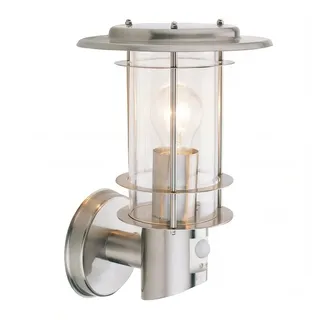 Moderne Wandleuchte Gartenleuchte mit Bewegungsmelder E27 60W Wandlampe leuchte