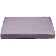 Bild Meditationsmatte aus 100 % Baumwolle, Meditationskissen in Grau, ca. 80 x 80 x 9 cm, 500659