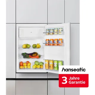 Hanseatic HEKS8854G4E Einbaukühlschrank (118 l, 880 mm hoch, Weiß)