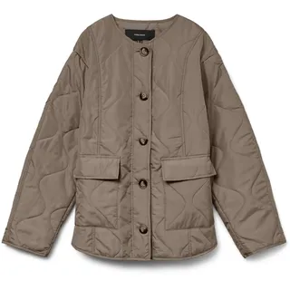 VERO MODA Damen Vmmillie Jacket Noos, Fossil, m