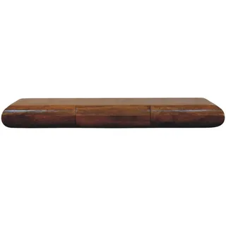 Artisan Furniture Wandregal 110 x 12 x 32 cm Geröstetes Braun