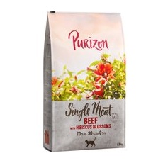 2,5kg Vită cu flori de hibiscus Single Meat Purizon Hrană pisici