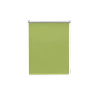 Lichtblick Seitenzugrollo Klemmfix Hitzeschutz 45 x 150 cm grün