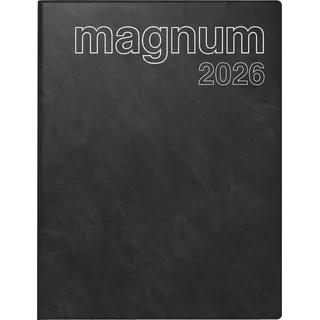 rido/idé Buchkalender magnum 2026 Schwarz