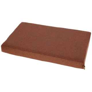Kerbl Pet Memory-Foam Matratze Oliver, rost, 80x50x8 cm, Hundebett, Hundeliege, Hundekissen, Schaumstoff, Hunde