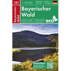 Bayerischer Wald, Wander - Radkarte 1 : 50 000