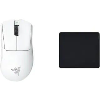 Razer DeathAdder V3 Pro - White + Gigantus V2 Large