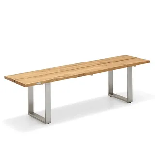 Bank Nemo Edelstahl - 160 cm HPL Sand