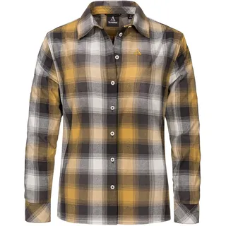 Schöffel Damen Style Limedes Bluse (Größe 4XL, gelb)