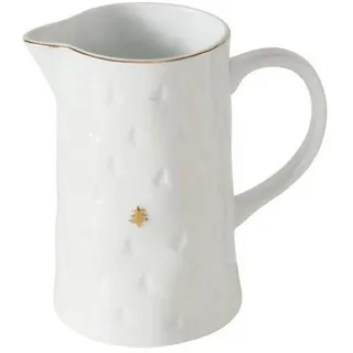 Boltze Home Krug Pino 1,35 l , Weiß , Keramik , Geschirr, Kannen & Karaffen, Wasserkaraffen & Krüge