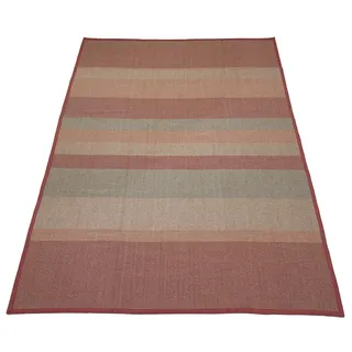 JUTE&CO Fußmatte für Innen- und Außenbereich, aus Polypropylen, Farbe Terrakotta, Größe 40 x 60 cm