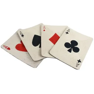 Katzenkratzbäume poker d'assi 4 Stück aus Sisal Ferribiella