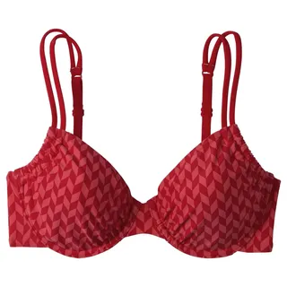 Etirel Damen Malisa Zig Zag Bikini, rot, 42E