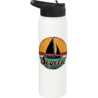 Segelboot Segler Geschenk Männer Boot Kapitän Matrose Segel Stainless Steel Insulated Water Bottle
