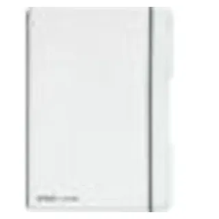 Herlitz 11361516 Notizheft A5 kariert, transparent