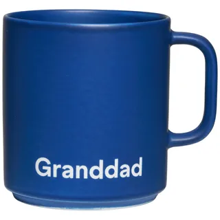 DESIGN LETTERS Granddad Kaffeebecher 0,25 l Marineblau