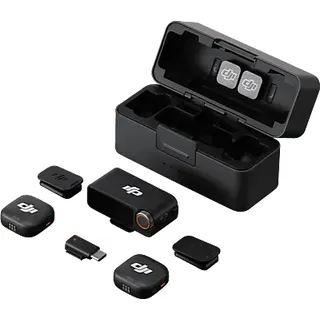 DJI Mic 3 (2 Sender + 1 Empfänger + Ladeschale