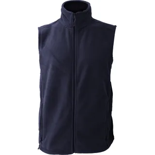 Jerzees Colour Fleece-Weste BC576 (XS) (Marineblau) - Blau
