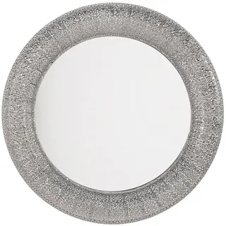 Beliani Wandspiegel 80 x 80 cm Silber
