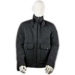 s. Oliver Herren Wolljacke Größe L - Grau