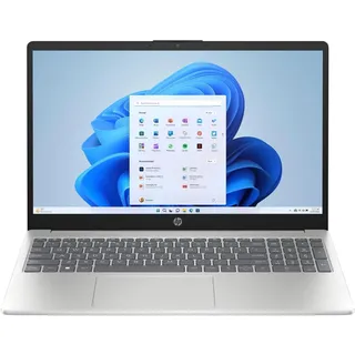 HP 15 15,6" Intel N100 4 GB RAM 128 GB SSD Intel UHD Graphics Windows 11 Home Silber