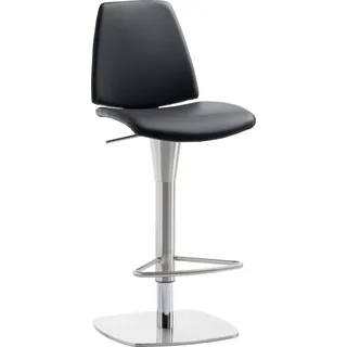 Mayer Sitzmöbel Barhocker »Bar- und Tresenhocker myMONTANA LINE« Gestell Chrom gebürstet Edelstahllook, grau
