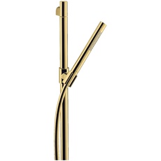 Bild von Axor Starck Brauseset mit Stabhandbrause 2jet, polished Gold optic