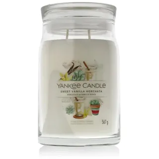 Yankee Candle Sweet Vanilla Horchata Duftkerze 567 g beige