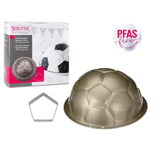 Stadter: Pfeffer: Kuchenform A Ball - Fußball Cm. 22 (H.11) - Waldschutzgebiete