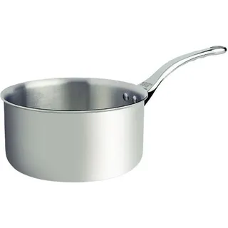 De Buyer STIELKASSEROLLE, AFFINITY, 16 CM - Silber