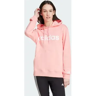 Adidas Essentials Linear Hoodie Semi Pink Spark S