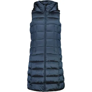 CMP Lange Damen-Weste aus Nylon mit fester Kapuze